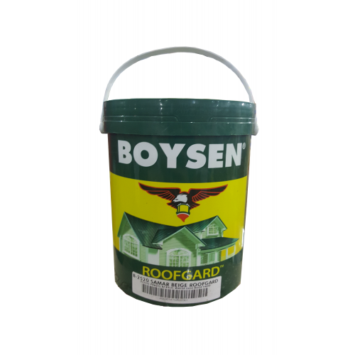 Boysen Roofgard Gloss, 2520 Samar Beige, 4L Cebu Oversea Builders Centre